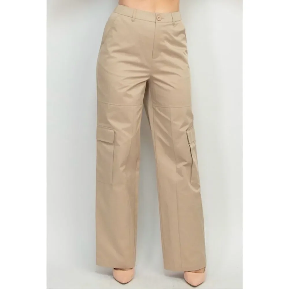 Khaki Cargo Pants